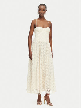 Bardot Bardot Abendkleid Estie 59786DB4 Creme Regular Fit