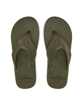 Tommy Hilfiger Tommy Hilfiger В'єтнамки Hilfiger 85 Beach Sandal FM0FM05339 Зелений