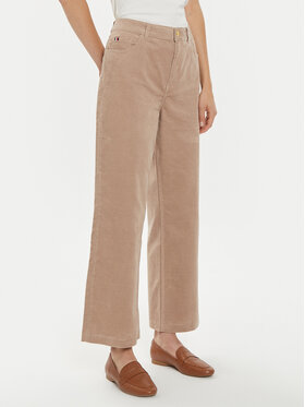 Tommy Hilfiger Tommy Hilfiger Hlače WW0WW43631 Bež Relaxed Fit