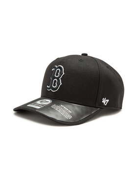 47 Brand 47 Brand Шапка с козирка MLB Boston Red Sox Cold Zone '47 MVP DP B-CLZOE02WBP-BK Черен