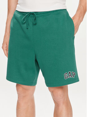 Gap Gap Sportske kratke hlače 866764-01 Zelena Regular Fit