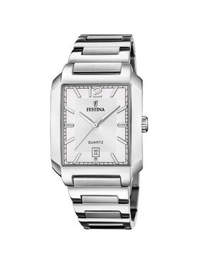Festina Festina Zegarek F20677-2 Srebrny