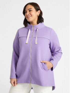 Fiorella Rubino Fiorella Rubino Cappotto F412T001301N009 Viola A-Line Fit