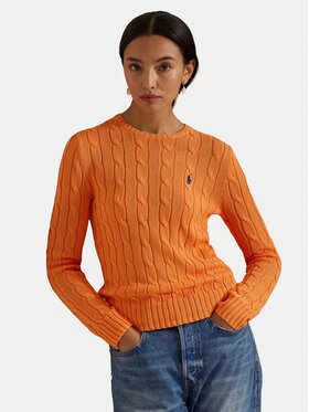 Polo Ralph Lauren Polo Ralph Lauren Pulover 211971869014 Portocaliu Slim Fit