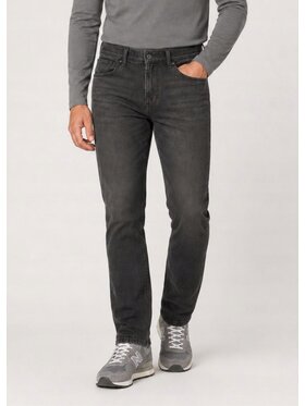 Wrangler Wrangler Jeansy Texas Slim Czarny Slim Fit