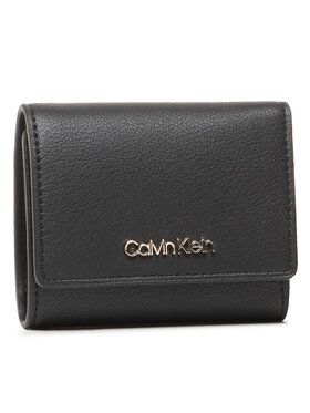 Calvin Klein Calvin Klein Portefeuille femme petit format Trifold Xs K60K607251 Noir