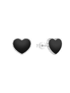 Alicja&Maria Jewellery Alicja&Maria Jewellery Kolczyki Midnight Silver Srebrny