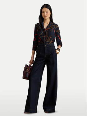 LAUREN RALPH LAUREN LAUREN RALPH LAUREN Särk 200P03553001 Tumesinine Regular Fit