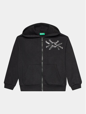 United Colors Of Benetton United Colors Of Benetton Bluză 39M2C502Y Negru Regular Fit