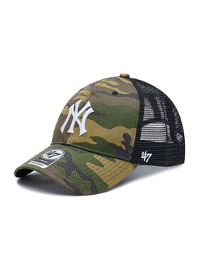 47 Brand 47 Brand Cappellino MLB New York Yankees Camo B-CBRAN17GWP-CMI Verde