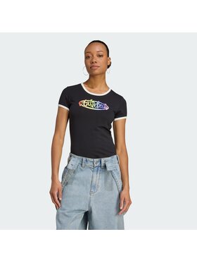 adidas adidas T-Shirt 151011 Czarny Slim Fit