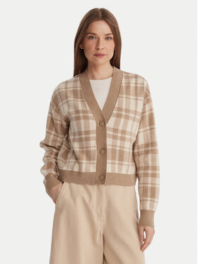 Vero Moda Vero Moda Kardigan Gold Art 10332210 Béžová Regular Fit
