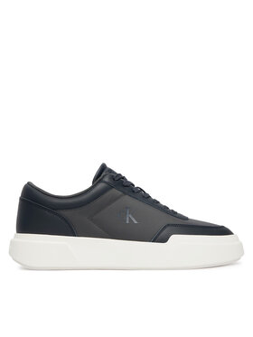 Calvin Klein Calvin Klein Superge Chunky Cups Laceup Oxf Mix Mat HM0HM02326 Mornarsko modra