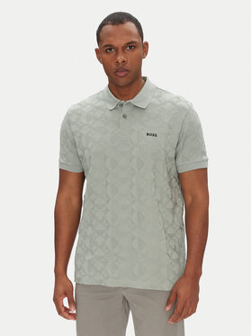 BOSS BOSS Polo Pirax 50538191 Zielony Relaxed Fit