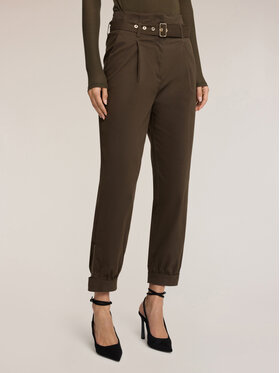 Motivi Motivi Pantaloni di tessuto P314Q204285N035 Verde Regular Fit