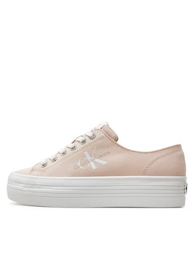 Calvin Klein Jeans Tenisice Vulc Flatform Essential Mono YW0YW01030 Ružičasta