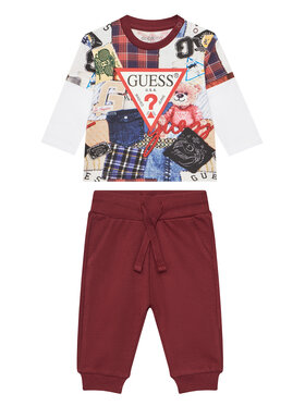 Guess Guess Kinderset I5YG00 K8HM4 Dunkelrot Regular Fit