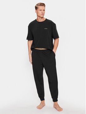 Calvin Klein Underwear Calvin Klein Underwear Pijama 000NM2540E Negru Relaxed Fit