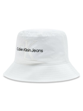 Calvin Klein Jeans Calvin Klein Jeans Chapeau Bucket Monogram K60K610715 Blanc