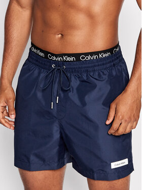 Calvin Klein Swimwear Calvin Klein Swimwear Kupaće gaće i hlače KM0KM00722 Tamnoplava Regular Fit