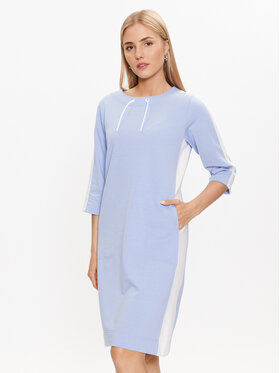 Olsen Olsen Kleid für den Alltag 13001676 Blau Regular Fit