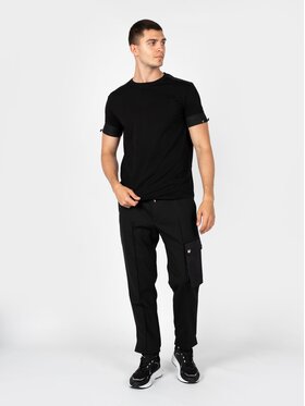Les Hommes Les Hommes T-Shirt LBT1020700N Černá Regular Fit