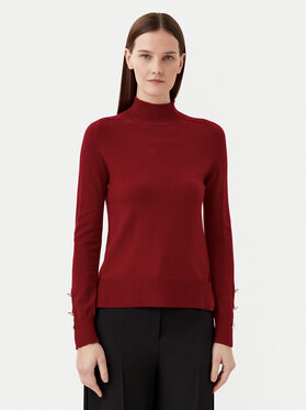 Motivi Motivi Krekls ar augstu apkakli M6716001042N Bordo Regular Fit