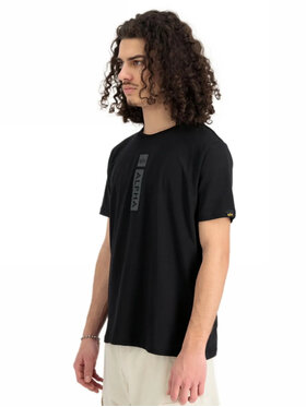 Alpha Industries Alpha Industries T-Shirt AI.146509-03 Czarny Regular Fit