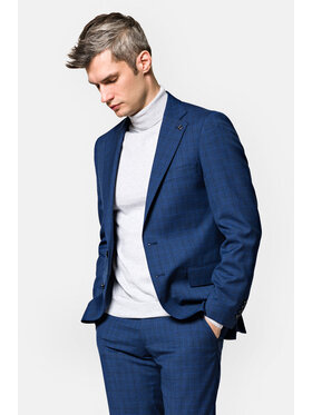 Lancerto Lancerto Garnitur GA073222000002 Granatowy Slim Fit