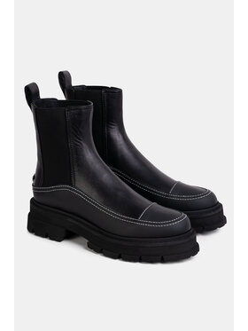 Emporio Armani Emporio Armani Polokozačky X3M363 XN983 Černá