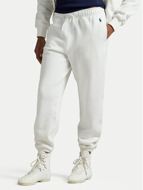 Polo Ralph Lauren Polo Ralph Lauren Spodnji del trenirke 211971700001 Bela Tapered Fit