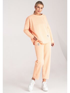 FIGL FIGL Komplet dresowy M1125 Pomarańczowy Regular Fit