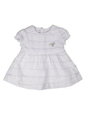 Kanz Kanz Sukienka codzienna 1522908-1000 Biały Basic Fit