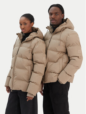 Rains Rains Kurtka zimowa Unisex 15120 Beżowy Regular Fit
