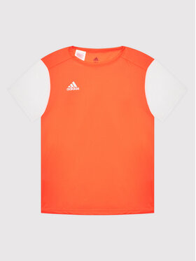 adidas adidas Тениска от техническо трико Estro 19 DP3227 Оранжев Regular Fit