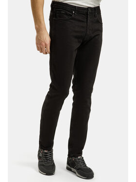 Cross Jeans Cross Jeans Jeansy E 169-050 Czarny Slim Leg