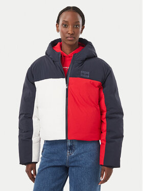 Tommy Jeans Tommy Jeans Kurtka zimowa Flag DW0DW23414 Granatowy Regular Fit