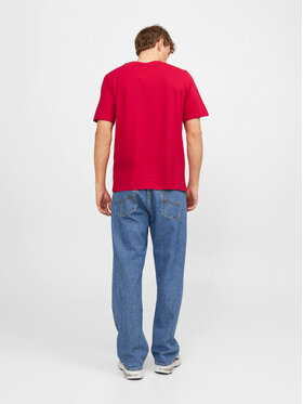 Jack&Jones Majica Corp 12233999 Rdeča Standard Fit