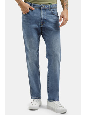 Cross Jeans Cross Jeans Jeansy E 167-008 Niebieski Straight Leg