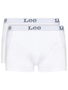 Lee Lee Komplet 2 par bokserek LP03CK12 112125111 Biały