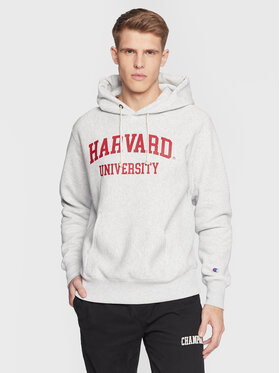 Champion Champion Bluza University Logo 218349 Szary Regular Fit