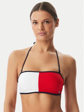 Tommy Hilfiger Tommy Hilfiger Горнище на бански UW0UW06572 Червен