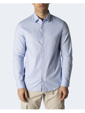 Armani Exchange Armani Exchange Koszula 8NZCGB Z8ANZ Niebieski Shirt Fit