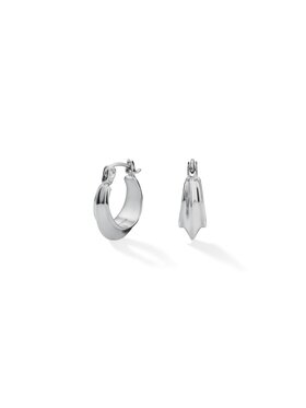 Rosefield Rosefield Kolczyki Sphere Hoops Srebrny