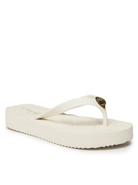 Kurt Geiger Kurt Geiger Джапанки Kensington Q Flip Flop 8915341979 Екрю