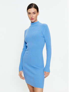 MICHAEL Michael Kors MICHAEL Michael Kors Trikotāžas kleita MF381U46V1 Zils Slim Fit