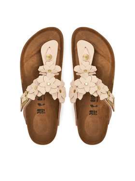 Birkenstock Birkenstock Japonki Gizeh Flowers 1029304 Różowy