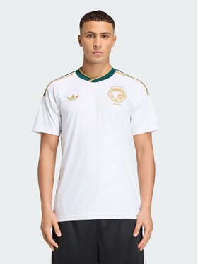 adidas adidas Koszulka techniczna 165859 Biały Slim Fit