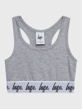 HYPE HYPE Top CORE21-113 Sivá Slim Fit