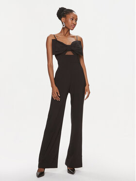 Rinascimento Rinascimento Salopetă CFC0116297003 Negru Regular Fit